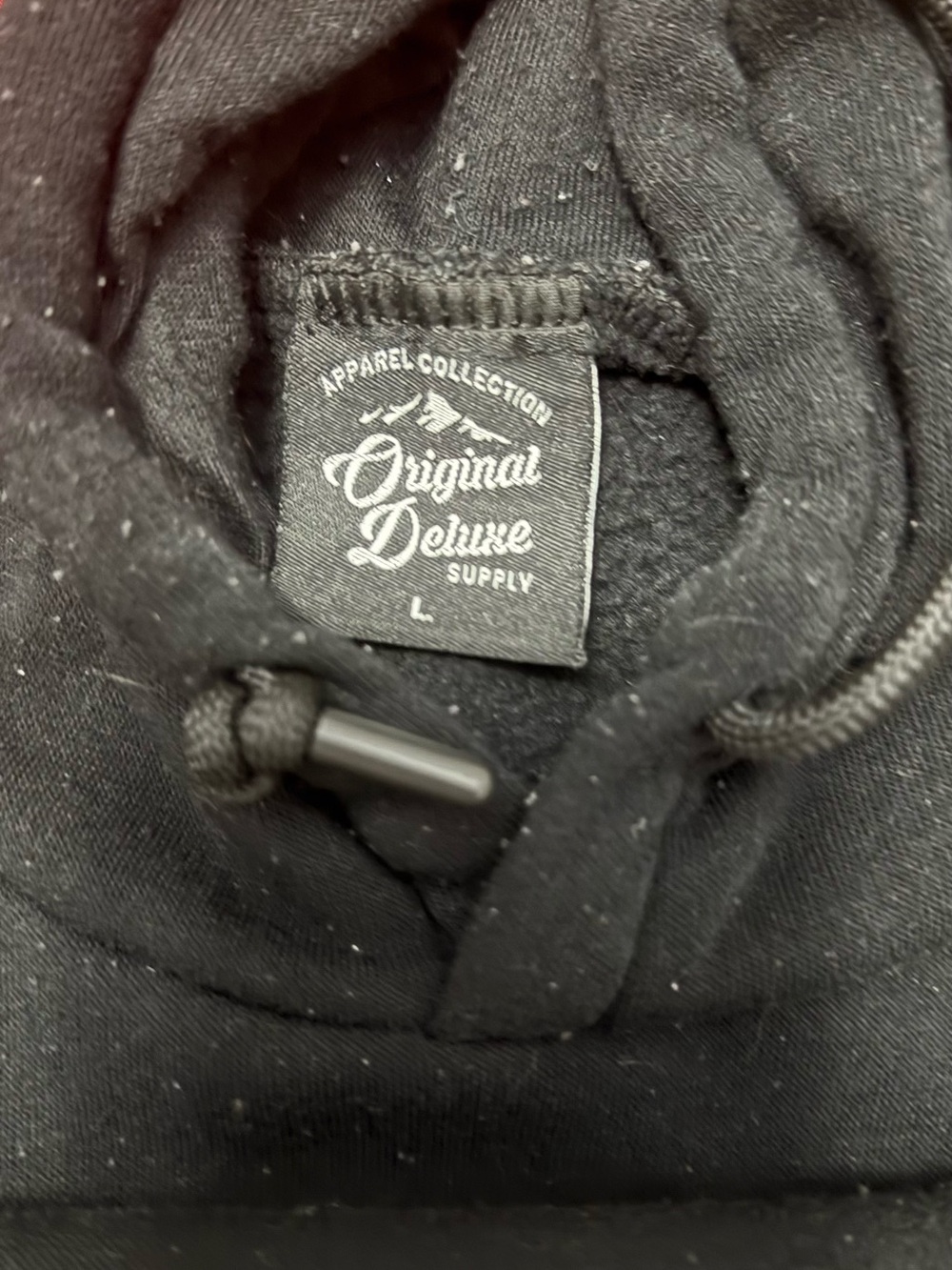 Original Deluxe Black Men's Hoodie Jacket
